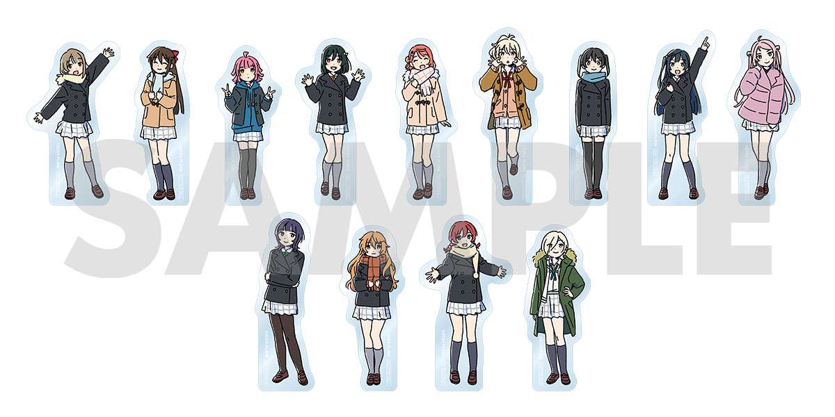 映画『ラブライブ！虹ヶ咲学園スクールアイドル同好会 完結編 第2章』ムビチケ前売券（ムビチケカード）特典：ダイカットクリアカード